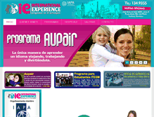 Tablet Screenshot of internationalexperience.net